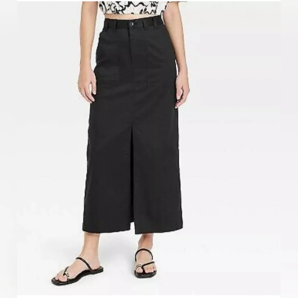 A New Day Women’s Utility Midi Skirt – XXL – NWT – Front Slit - Picture 5 of 13